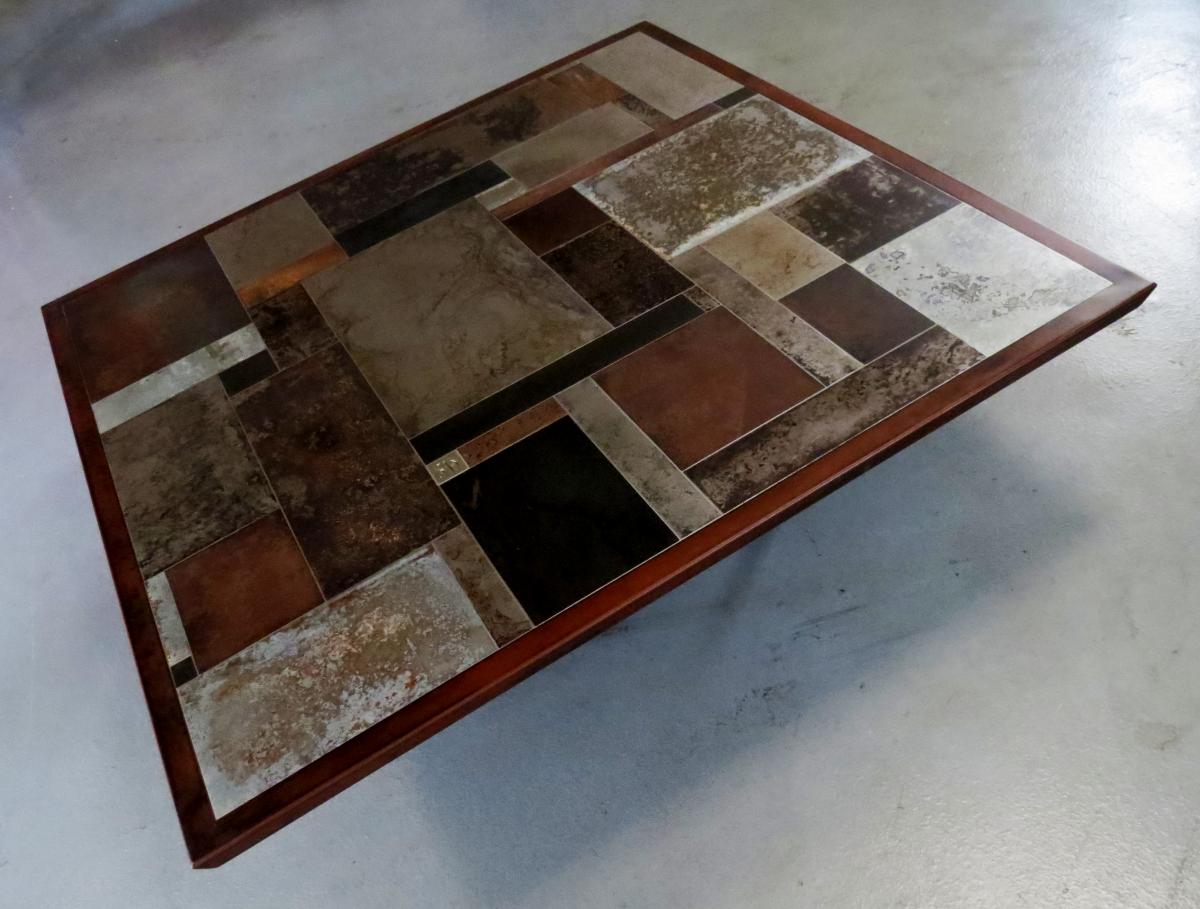 MARC BEDIKIAN PATCHWORK TABLE BASSE DESIGN