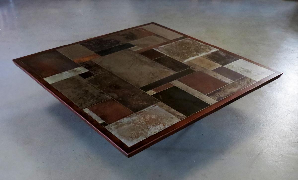 MARC BEDIKIAN PATCHWORK TABLE BASSE DESIGN